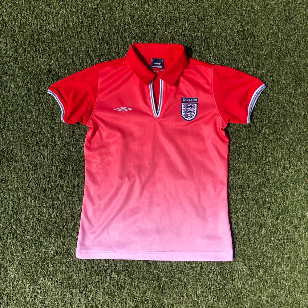 England 2007 women Umbro away jersey